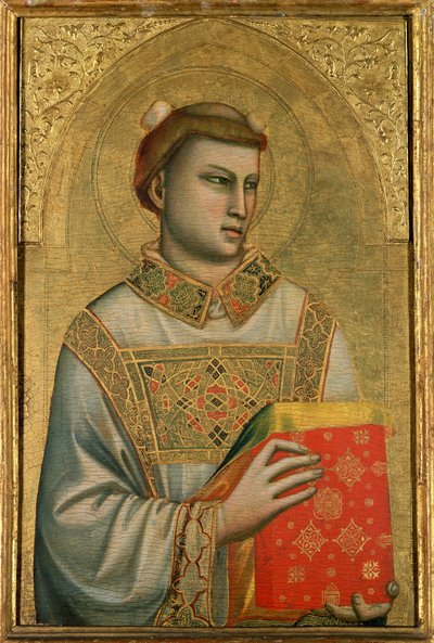 St. Stephan, 1320-25 von Giotto di Bondone